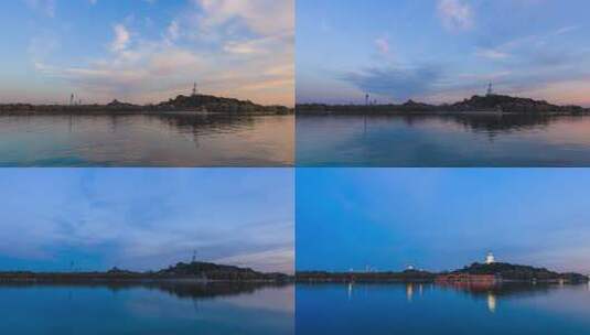 北海公园延时高清在线视频素材下载