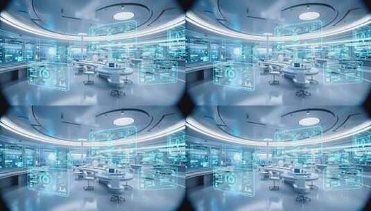 科技感未来实验室场景高清在线视频素材下载