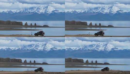 西藏纳木错高清在线视频素材下载