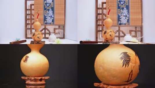 葫芦工艺品高清在线视频素材下载