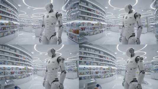 医疗智慧医疗科技医疗未来医院AI医疗健康高清在线视频素材下载