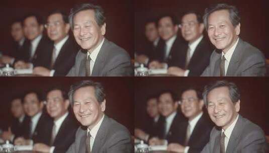 领导人物会议洽谈合作共赢高清在线视频素材下载