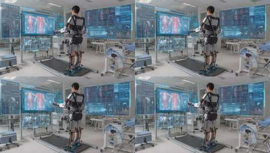 医疗智慧医疗科技医疗未来医院AI医疗健康高清在线视频素材下载