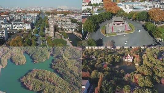 扬州仪征景区文旅宣传合集高清在线视频素材下载