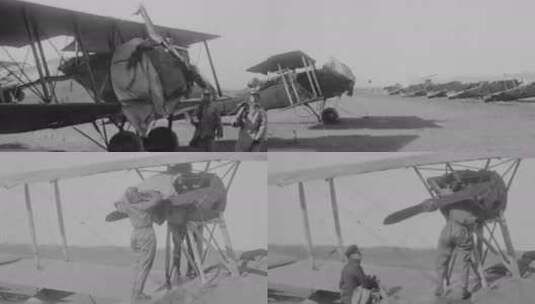 北洋军阀空军高清在线视频素材下载