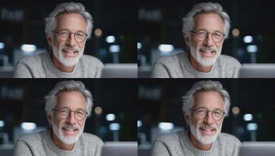 商务精英自信微笑讲解商业战略高清在线视频素材下载