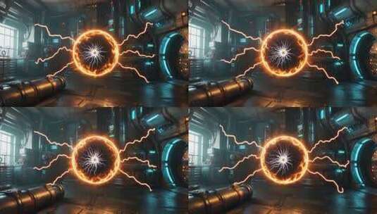 科技感空间能量球特效素材高清在线视频素材下载