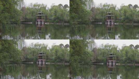 双流棠湖公园高清在线视频素材下载
