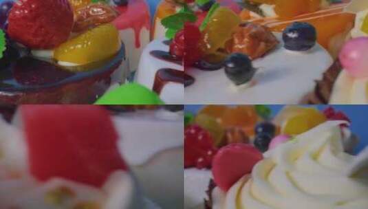 蛋糕视频素材特写空镜头高清在线视频素材下载