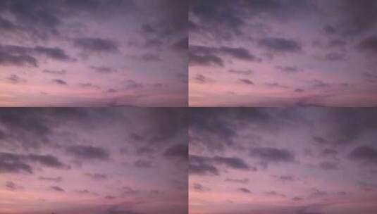 粉红色的天空高清在线视频素材下载