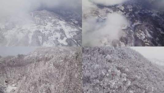 4K 壮丽雪景高清在线视频素材下载