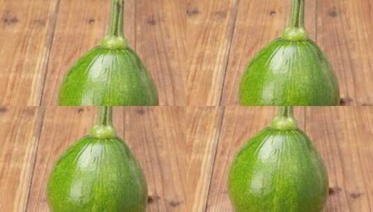 新鲜的小南瓜蔬菜4k视频滑轨平移高清在线视频素材下载