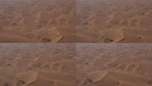 航拍沙漠景观戈壁沙漠高清在线视频素材下载
