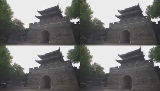 杭州古城墙陈列馆视频素材高清在线视频素材下载