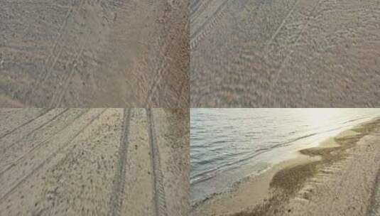 大型沙滩高清在线视频素材下载