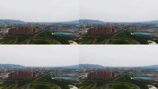 台州黄岩北城区城市延时空镜高清在线视频素材下载