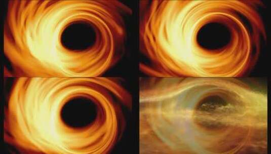 宇宙最强大的力量"黑洞"高清在线视频素材下载