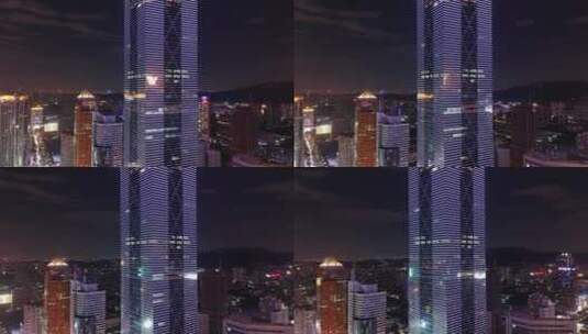 广州CBD夜景高清在线视频素材下载
