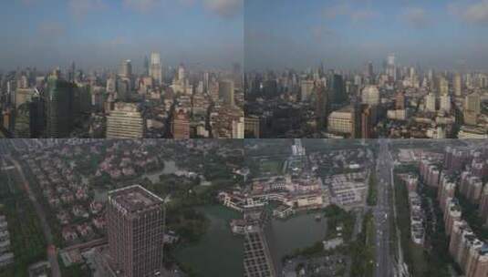 上海航拍宽空镜高清在线视频素材下载