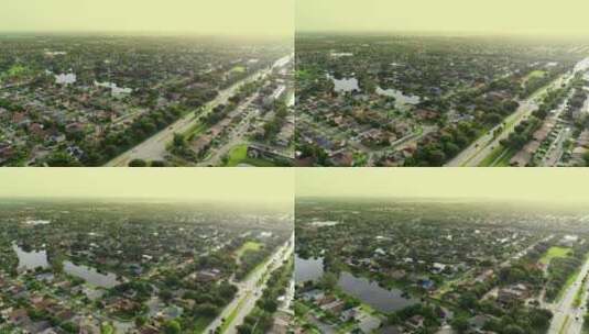 空中视频米拉马尔佛罗里达4k高清在线视频素材下载