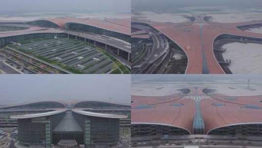 北京大兴机场高清在线视频素材下载