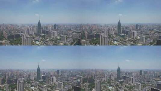 江苏常州城市宣传风光地标建筑航拍高清在线视频素材下载