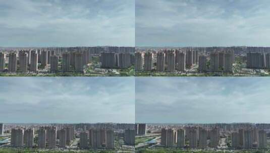 泉州江滨小区建筑航拍居民住宅区房地产楼盘高清在线视频素材下载