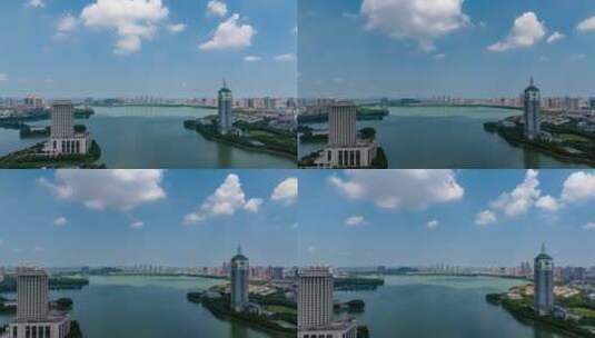 江西南昌青山湖风光延时摄影高清在线视频素材下载