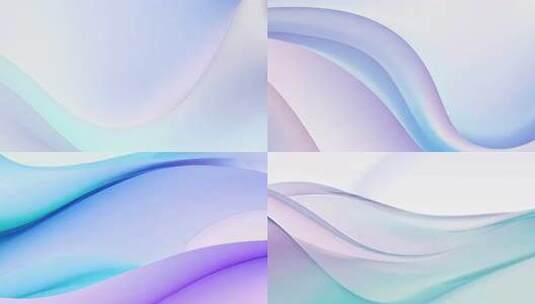 淡彩渐变抽象背景高清在线视频素材下载