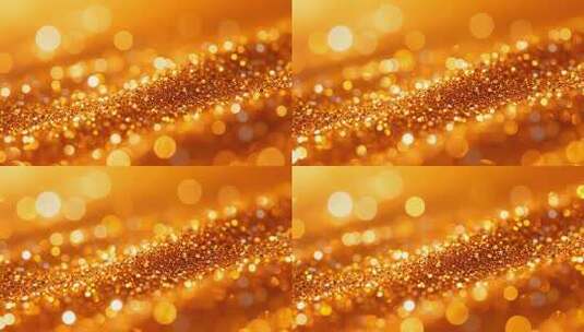 金色粒子背景素材高清在线视频素材下载