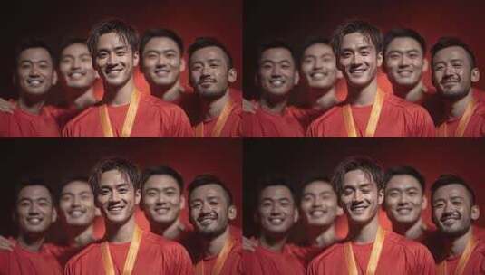 唐朝将士凯旋而归喜悦庆祝高清在线视频素材下载