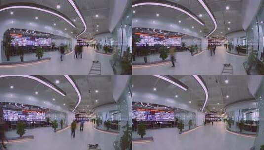 电视台播出监看机房 延时拍摄素材高清在线视频素材下载