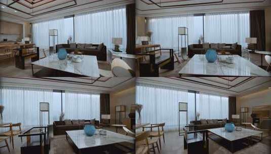 室内设计现代简约客厅设计高清在线视频素材下载