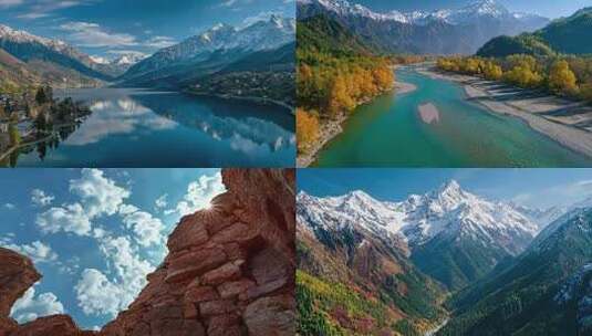 天上的西藏-卓玛老师大屏高清在线视频素材下载