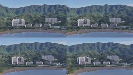 深圳市湾区生态国际酒店高清在线视频素材下载