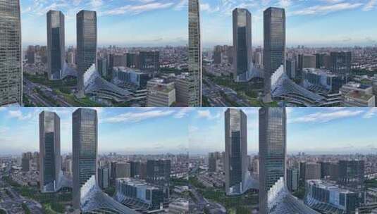 上海徐汇西岸高清在线视频素材下载