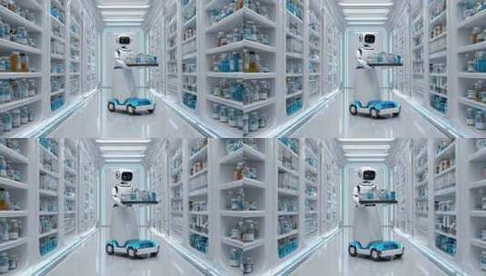 医疗智慧医疗科技医疗未来医院AI医疗健康高清在线视频素材下载