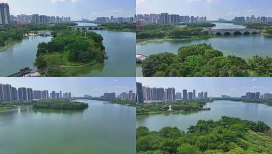 4K清远市飞来湖12高清在线视频素材下载