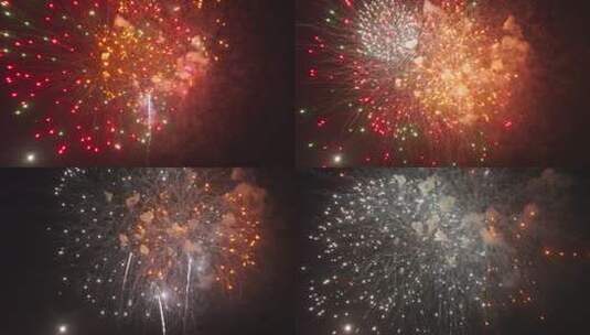 烟花空镜高清在线视频素材下载