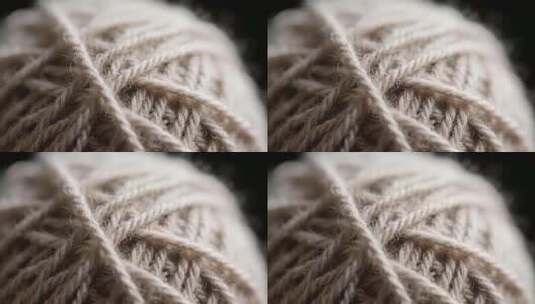 毛线团特写素材高清在线视频素材下载