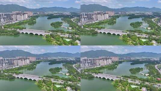 4K清远市飞来湖13高清在线视频素材下载