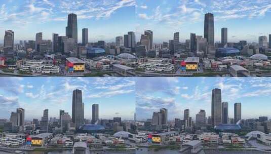 上海徐汇西岸高清在线视频素材下载