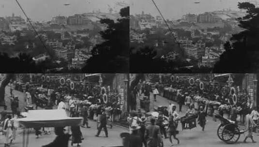 上世纪20年代香港高清在线视频素材下载