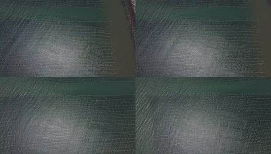 深色皮革表面特写高清在线视频素材下载