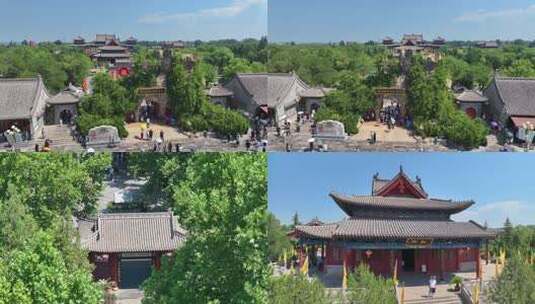 洪洞大槐树【4分30秒素材】高清在线视频素材下载