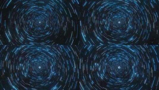 蓝色光线隧道动态背景高清在线视频素材下载