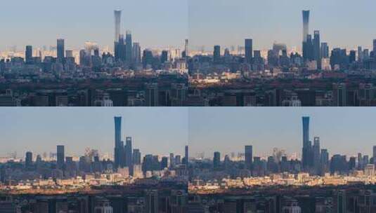 CBD紫禁城的云 1-A7RM3 CBD Cloud Perfect高清在线视频素材下载