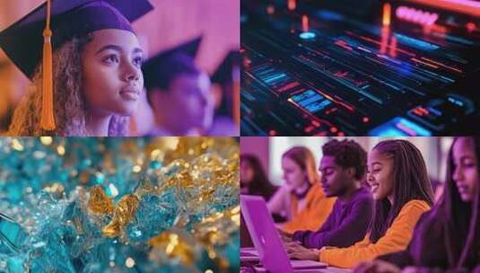 区块链赋能共享经济新模式高清在线视频素材下载