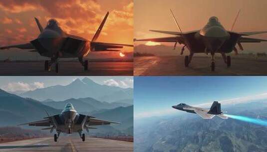 大国重器歼20高清在线视频素材下载