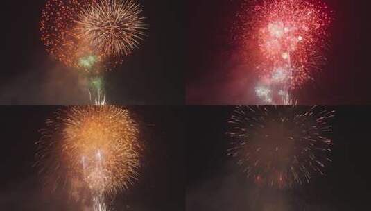 烟花空镜高清在线视频素材下载